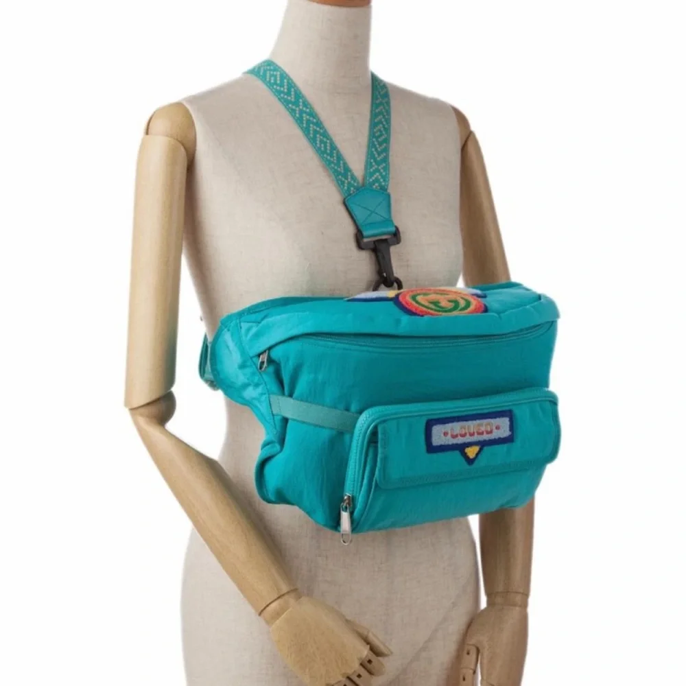 Gucci Turquoise Crossbody Bag